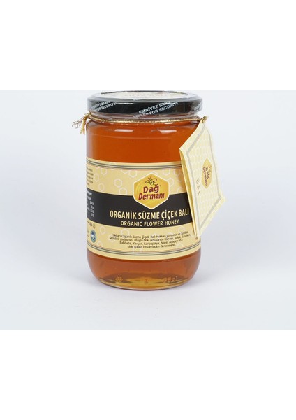 Organik Süzme Çiçek Balı 850 gr