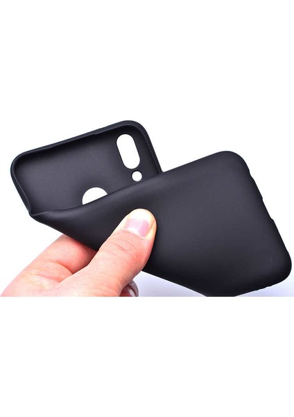 Case 4U Huawei Y9 2019 Kılıf Klasik Mat Renkli Yumuşak Premier Silikon Lacivert