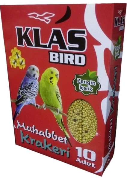 Bird Muhabbet Ballı Kraker 10Lu