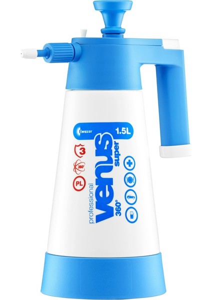 360 Derecede Her Açıdan Atan Basınçlı Pompa 1.5lt