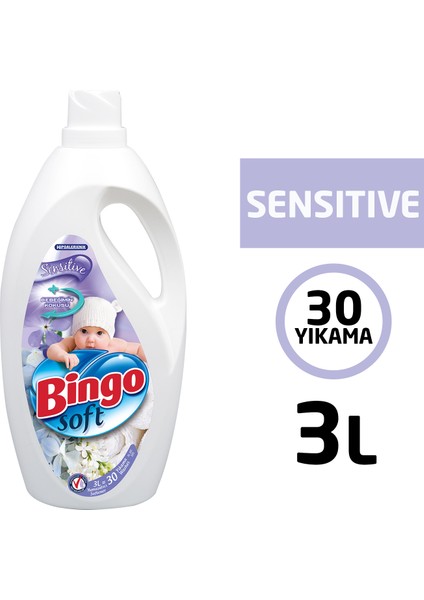 Soft Sensitive Bebeğimin Kokusu Yumuşatıcısı 3 Lt