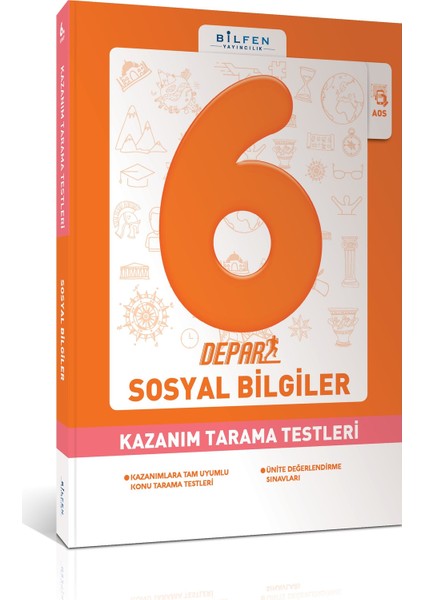 6. Sınıf Sosyal Bilgiler Depar Kazanım Tarama Testleri