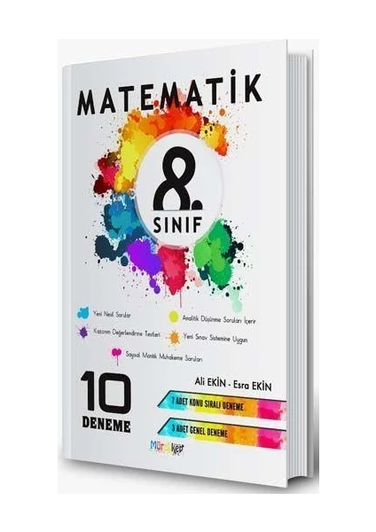 Mürekkep Yayınları 8. Sınıf Matematik 10'Lu Deneme