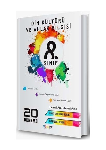 Mürekkep Yayınları 8. Sınıf Din Kültürü 20'Lu Deneme