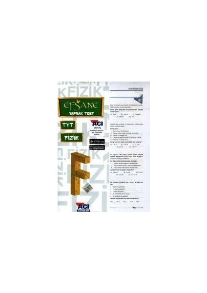 TYT Fizik Efsane Yaprak Test