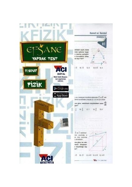 11. Sınıf Fizik Efsane Yaprak Test