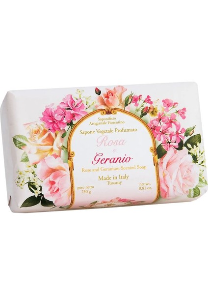 Rose And Geranium 250 gr Sabun