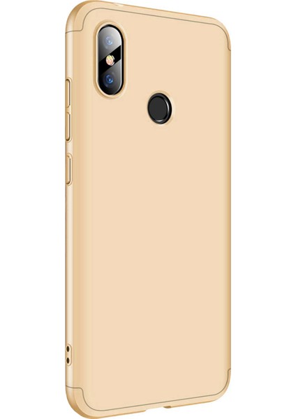 Xiaomi Redmi Note 6 Pro Kılıf Double Dip 360 Protective