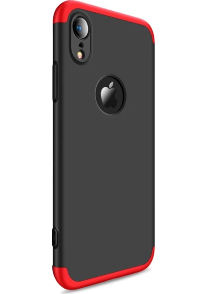 Apple iPhone XR (6.1'') Kılıf Double Dip 360 Protective