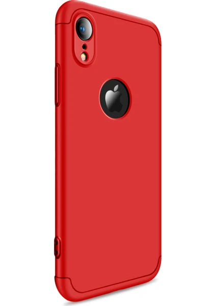 Apple iPhone XR (6.1'') Kılıf Double Dip 360 Protective