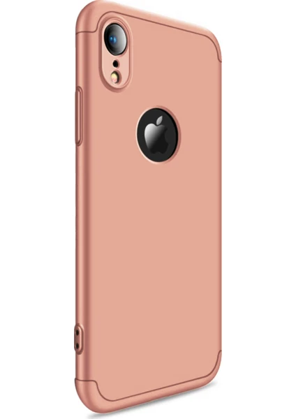 Apple iPhone XR (6.1'') Kılıf Double Dip 360 Protective