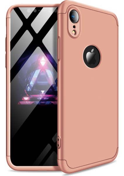 Apple iPhone XR (6.1'') Kılıf Double Dip 360 Protective