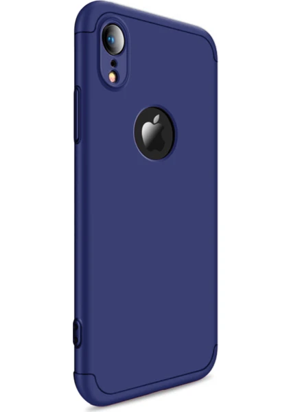 Apple iPhone XR (6.1'') Kılıf Double Dip 360 Protective