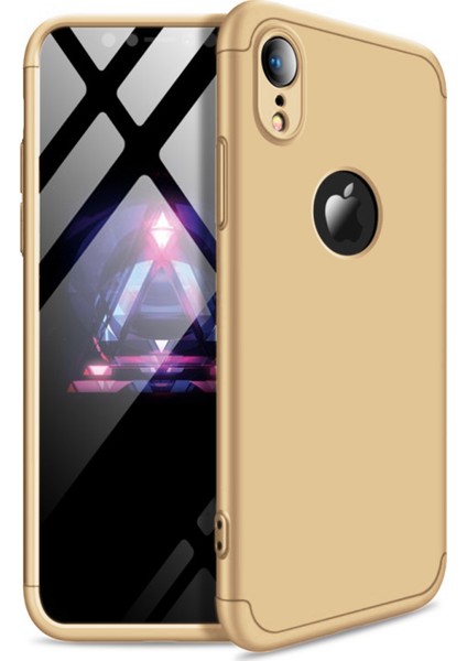 Apple iPhone XR (6.1'') Kılıf Double Dip 360 Protective