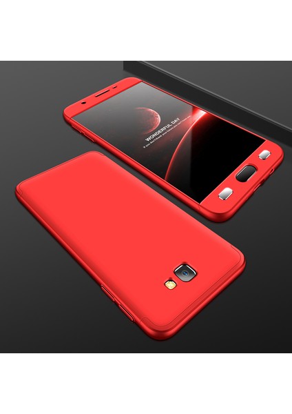 Samsung Galaxy J7 Prime Kılıf Double Dip 360 Protective