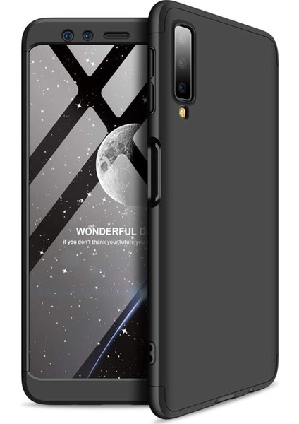 Samsung Galaxy A7 2018 Kılıf Double Dip 360 Protective