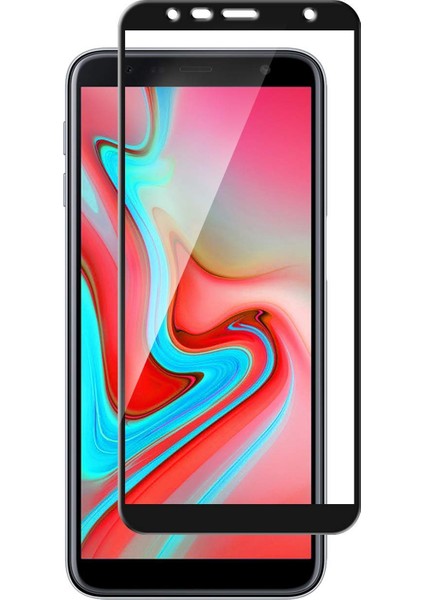 Samsung Galaxy J6 Plus Tam Kaplayan Temperli Cam Ekran koruyucu