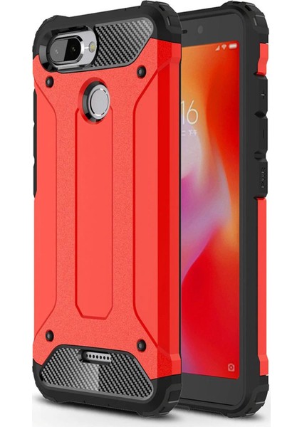 Xiaomi Redmi 6 Kılıf Rugged Armor