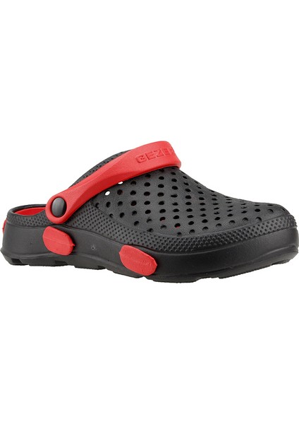 Eva 9624 Siyah Kırmızı Hastane Iş Kadın Sandalet Terlik modelleri