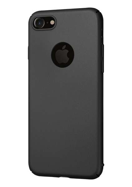 iPhone 7 Slim Fit Kılıf (Mat Kadife Dokulu Fit Rubber)