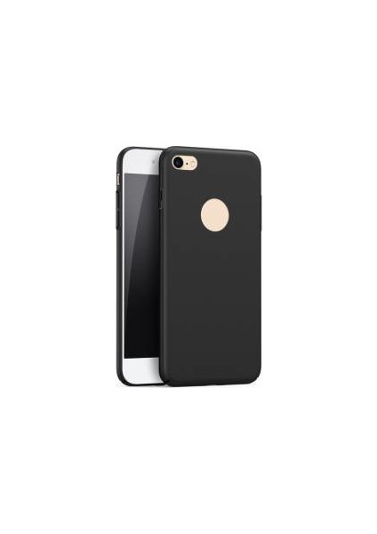 iPhone 7 Slim Fit Kılıf (Mat Kadife Dokulu Fit Rubber)