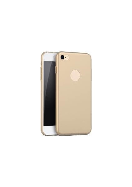 Apple iPhone 7 Slim Fit Kılıf (Mat Kadife Dokulu Fit Rubber) + 9H Cam