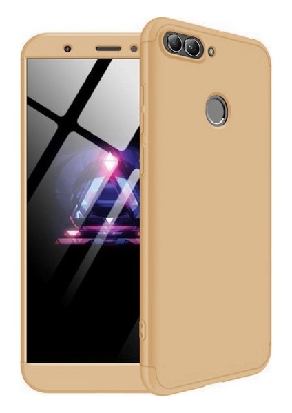 Huawei P Smart Kılıf 360 Derece Koruyucu Kapak Ays İnce Fit