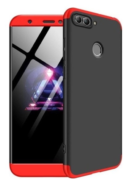 Huawei P Smart Kılıf 360 Derece Koruyucu Kapak Ays İnce Fit