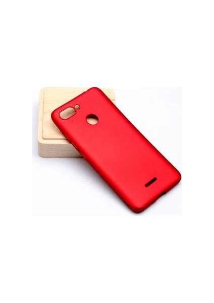 Xiaomi Redmi 6 Kılıf Slim Fit Silikon + 9H Esnek Nano Cam