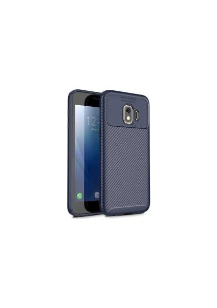 Samsung Galaxy J6 Plus Kılıf Ultra Lüx Karbon Desenli Negro Silikon TPU Kılıf