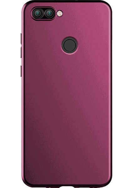 Asus Zenfone Max Plus Zb570Tl Kılıf Premier Mat Esnek Silikon Kılıf Mor