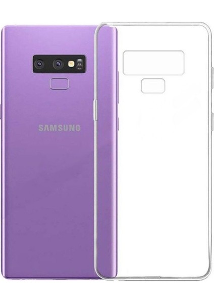Samsung Galaxy Note 9 Kılıf 02 Mm Silikon İnce Arka Kapak Şeffaf
