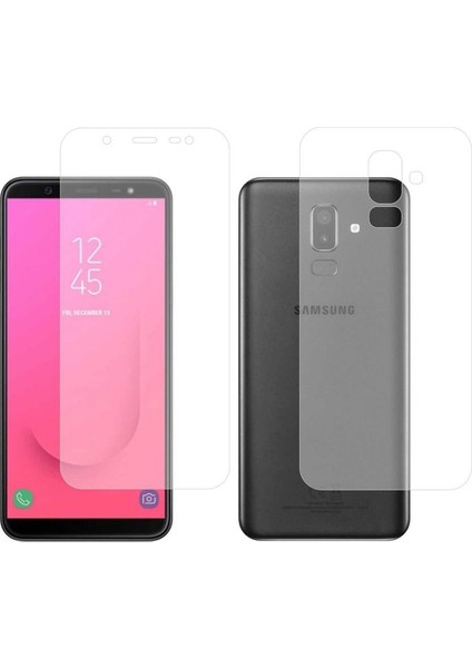 Samsung Galaxy J8 Full Body Ön Arka Ekran Koruyucu