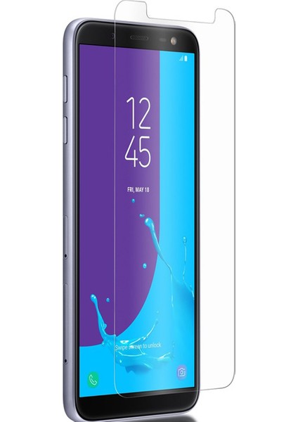 Samsung Galaxy J6 (2018) Ekran Koruyucu Nano Cam İnce Esnek 9H Temperli Campet Ekran Koruyucu