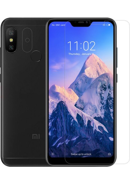 Xiaomi Mi A2 Lite Nano Cam Ultra İnce Esnek 9H Temperli Campet Ekran Koruyucu