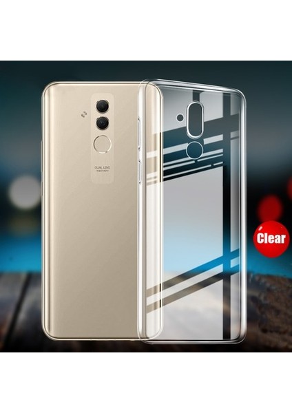 Huawei Mate 20 Lite Kılıf Şeffaf Yumuşak İnce Silikon Kapak + Temperli Cam fırsatları