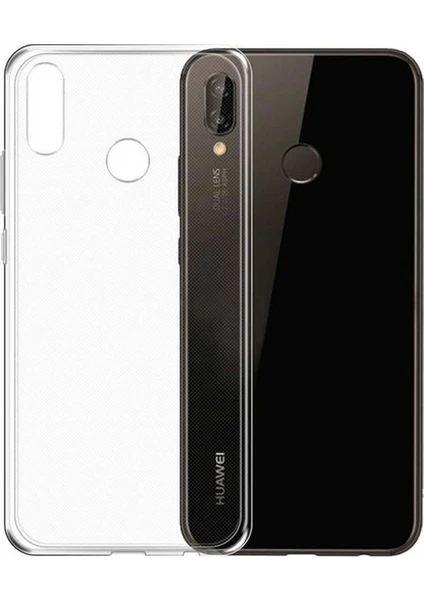 Huawei Honor Play Kılıf İnce Seffaf Silikon