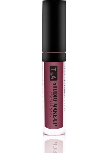 Tca Studio Make-Up Liquid Matte Lipgloss 04 Bordo