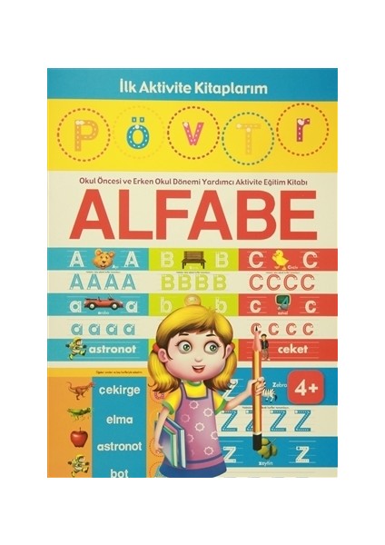 İlk Aktivite Kitaplarım - Alfabe