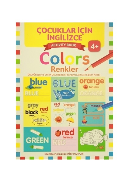 Çocuklar İçin İngilizce - Colors