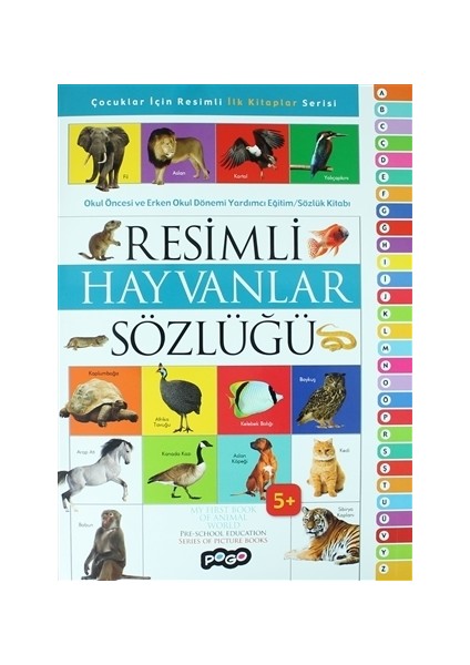 Resimli Hayvanlar Sözlüğü