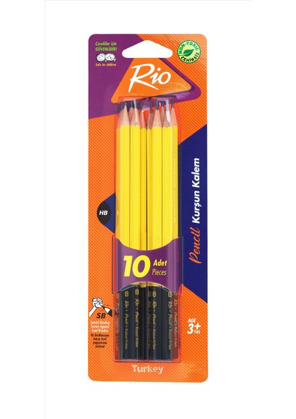 Kurşun Kalem 10 Lu