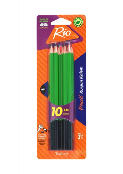 Kurşun Kalem 10 Lu modelleri