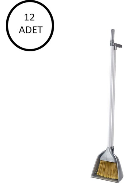 Temizlik Fırçası ve Yedek Aparatı 12 Adet Dayanıklı Yapı ile Kolay Temizlik İçin