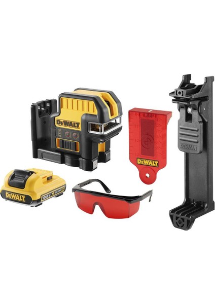 Dce0825D1R 10,8Volt/2,0 Ah Li-Ion Çizgi Kırmızı Lazer Distomatı