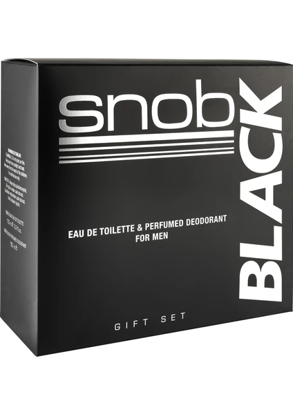 Black Edt 100 ml + 150 ml Deodorant Hediyeli Erkek Kofre Set