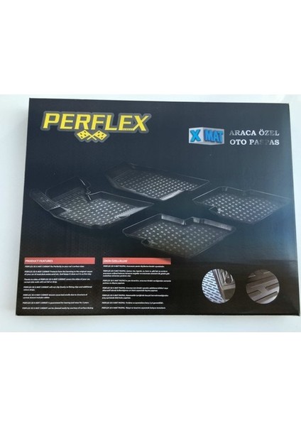 Audı Q7 3D Havuzlu Paspas Perflex X-Mat 3D Paspas 2006