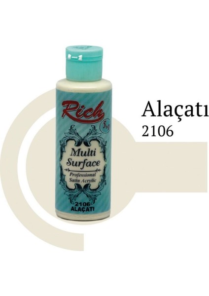 Multi Surface 2106 Alaçatı Akrilik Boya 130 Cc