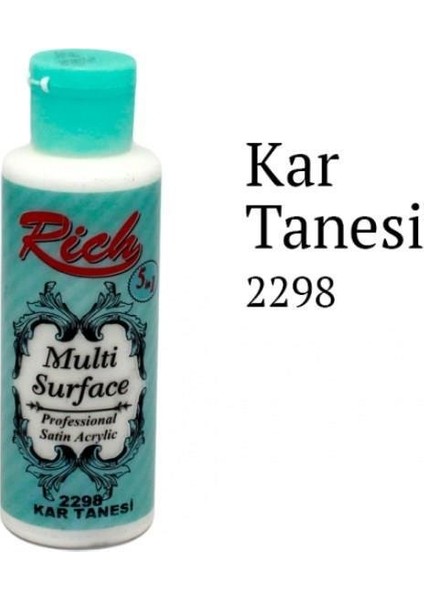 Multi Surface 2298 Kar Tanesi Akrilik Boya 130 Cc