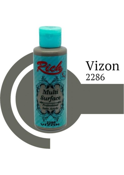 Multi Surface 2286 Vizon Akrilik Boya 130 Cc
